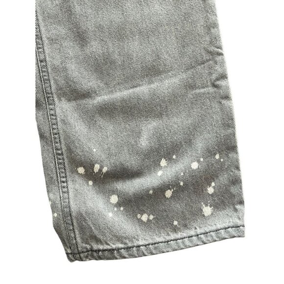 Levi's Low Pro Straight Gray / Faded Black Denim Jeans, Size 29 NWT - Picture 4 of 11